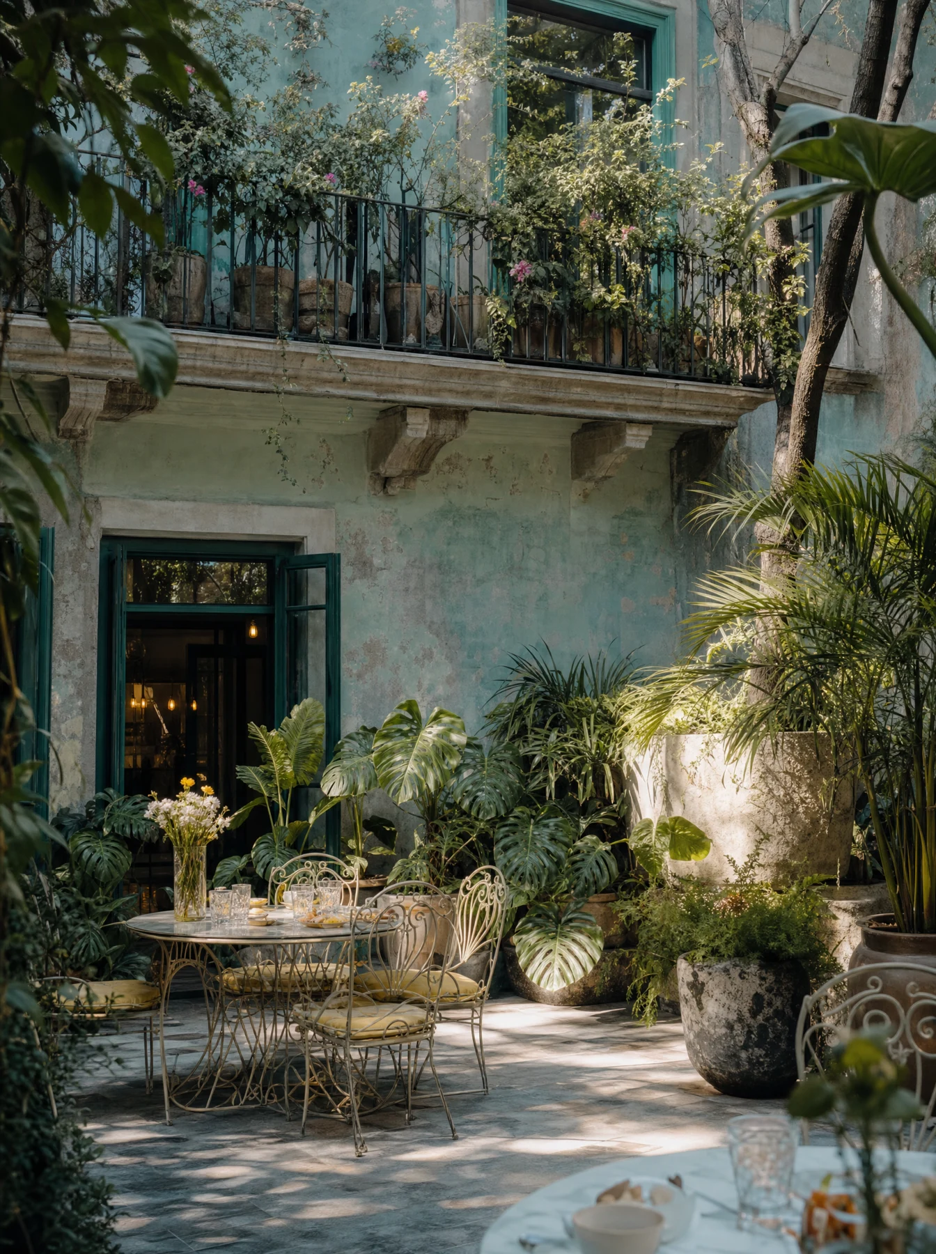Illustrative travel scene inspired by Mexico City